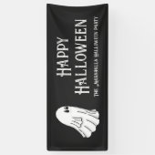 Engelachtige Halloween Geest Spandoek (Verticaal)