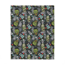 Engelachtige Halloween Monsters Zombies Vampieren