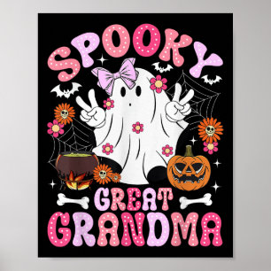 Engelachtige Oma Halloween Oma G Poster