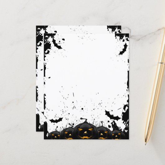 Engelachtige Pompoenen  (Voorkant / Achterkant in situ)