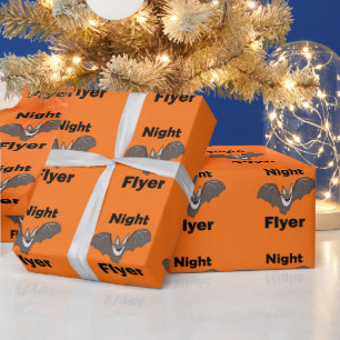 Engelachtige Vleermuis Nachtvlieger Cadeaupapier