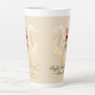 EngelachtigGeloof GoudenHart Latte Mok