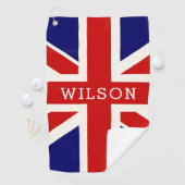 Engeland - Aangepaste vlag Golfhanddoek (Insitu)