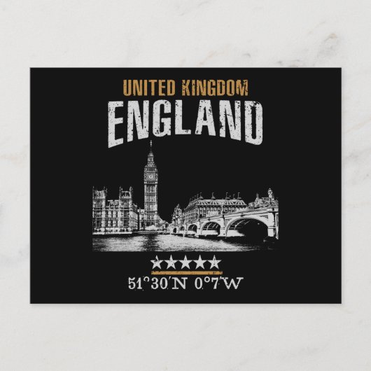 Engeland Briefkaart (Voorkant)