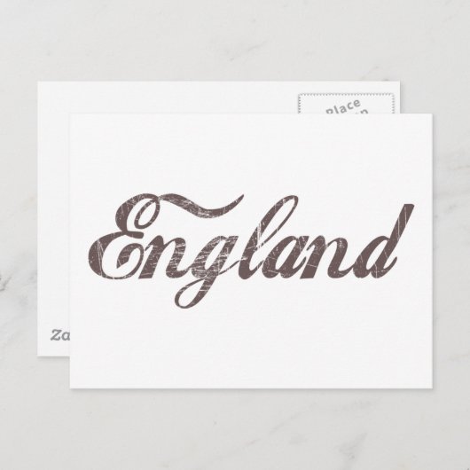 Engeland Briefkaart (Voorkant / Achterkant)