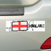 Engeland Bumpersticker (Op auto)