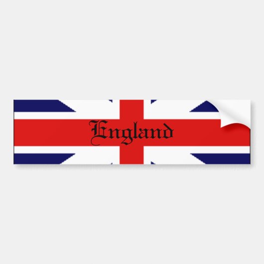 engeland bumpersticker (Voorkant)