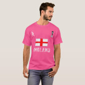 Engeland Cricket Fans Kit Engeland Cricket T-shirt (Voorkant volledig)