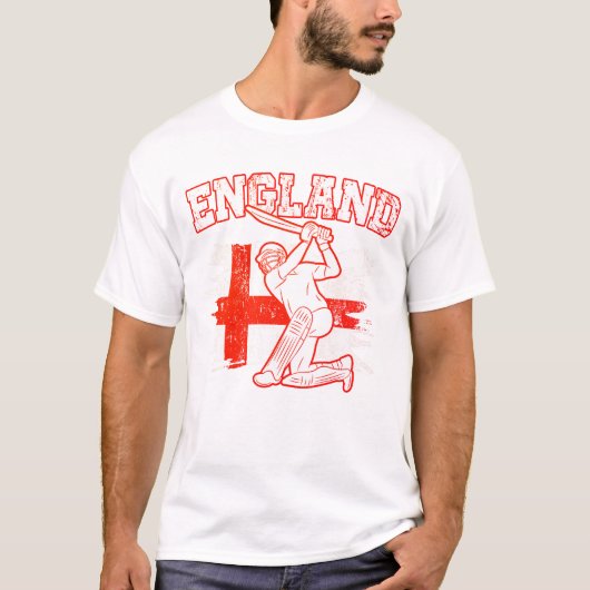 Engeland Cricket Kampioenen T-shirt (Voorkant)