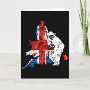 Engeland Cricket T-shirt Kaart