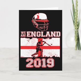 Engeland Cricket Team Supporters We Are England Gi Kaart
