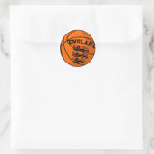 Engeland drie leeuwen basketbal Sticker (Tas)