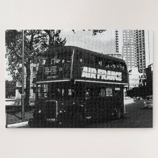  Engeland Dubbeldecker bus Legpuzzel (Horizontaal)