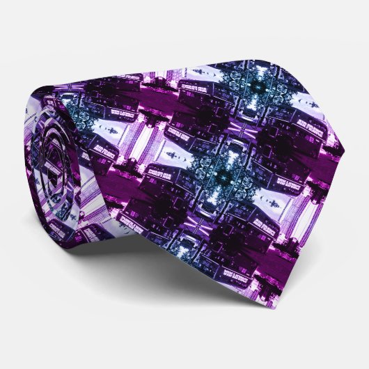 Engeland Dubbeldecker bus Stropdas (Opgerold)