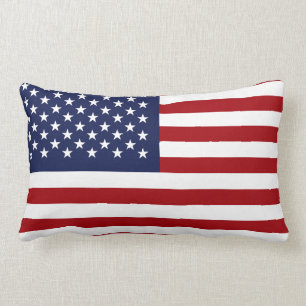 Engeland en Amerikaanse vlag Kussen