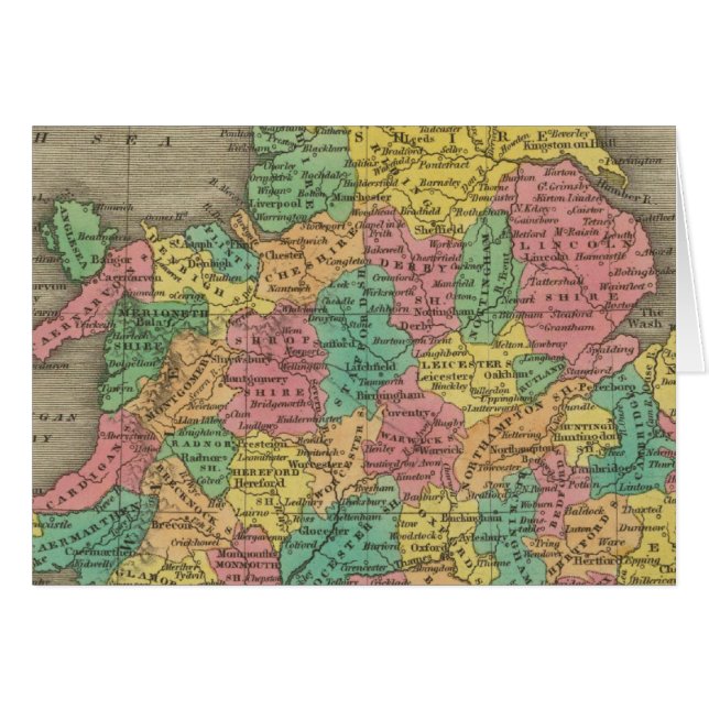 Engeland en Wales (Voorkant Horizontaal)