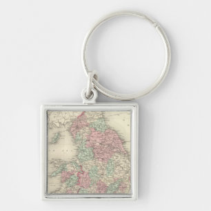 Engeland en Wales 5 Sleutelhanger