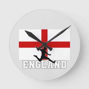 Engeland Football Voetbal Nationaal Team Ronde Klok