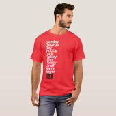 Engeland Geest van 66 Rood T-shirt (Voorkant volledig)