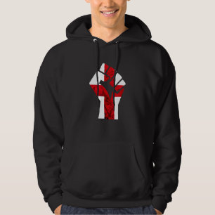Engeland Handfist Kracht St George's Kruis Engelse Hoodie