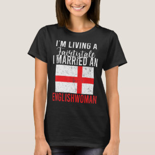 Engeland Ik woon een sprookje in Fairtytale ik ben T-shirt