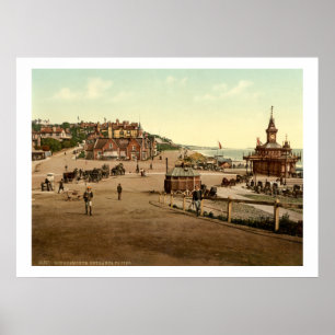 Engeland, ingang Bournemouth Pier, Dorset Poster