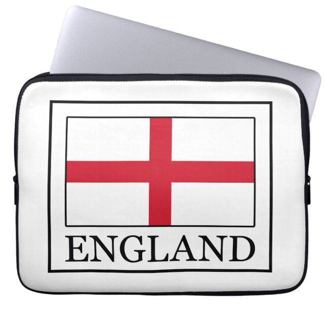 Engeland Laptop Sleeve (Voorkant)