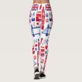 Engeland Leggings (Achterkant)