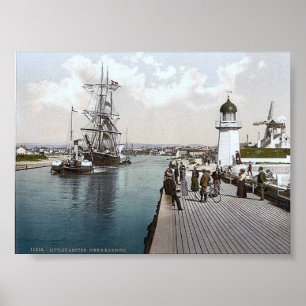 Engeland Littlehampton 1890's Poster