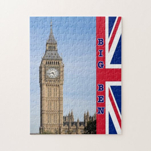 Engeland - Londen - Big Ben - Legpuzzel (Verticaal)