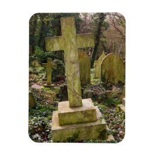Engeland, Londen, Highgate Cemetery, graf Magneet