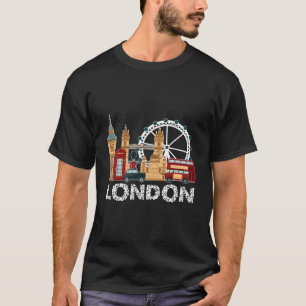 Engeland Londen Reizen voor toeristen T-shirt