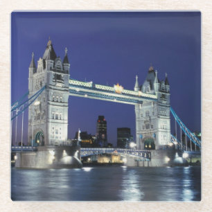 Engeland, Londen, Tower Bridge 3 Glazen Onderzetter