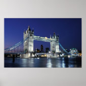 Engeland, Londen, Tower Bridge 3 Poster (Voorkant)