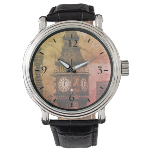 Engeland Londense ingang in Buckingham Horloge