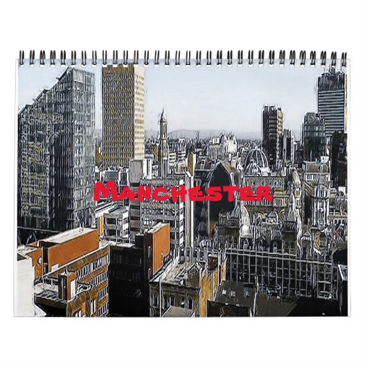 Engeland - MANCHESTER - Kalender (Hoes)