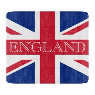 Engeland op Union Jack Flag cbcnt Snijplank