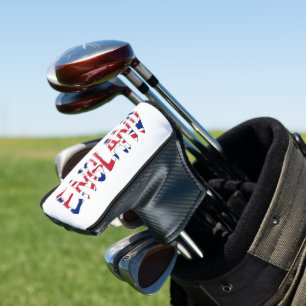 Engeland overlay op Union Jack Flag pcnt Golfheadcover