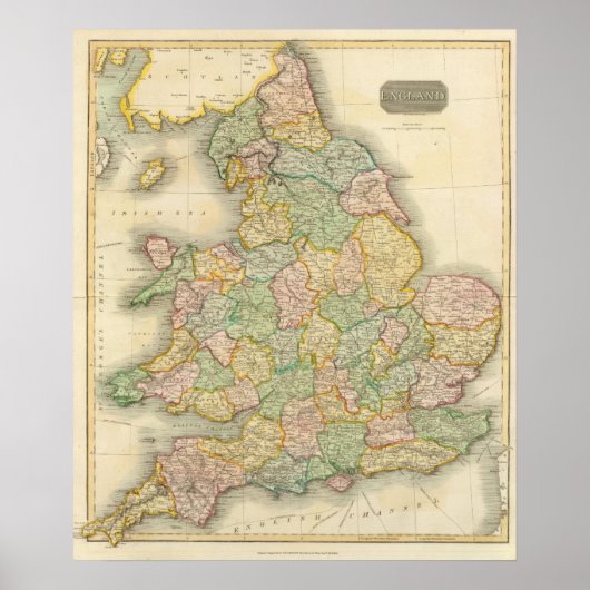 Engeland Poster (Voorkant)