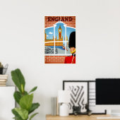 Engeland Poster (Thuiskantoor)