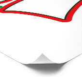 Engeland Reizen logo Perfect Poster (Hoek)