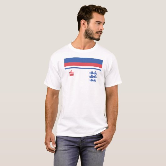 Engeland retro t-shirt (Voorkant volledig)