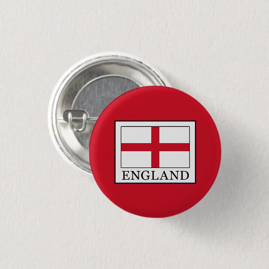 Engeland Ronde Button 3,2 Cm (Voorkant /achterkant)