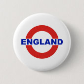 Engeland Ronde Button 5,7 Cm (Voorkant)
