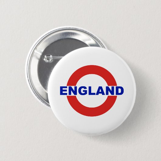 Engeland Ronde Button 5,7 Cm (Voorkant /achterkant)