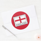 Engeland Ronde Sticker (Envelop)