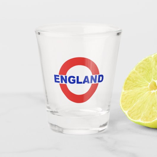 Engeland Shot Glas (Voorkant)