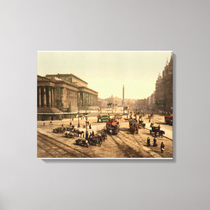 Engeland, St. George's Hall Liverpool print