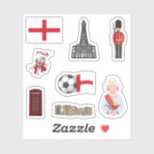 Engeland Stickers (Vel)