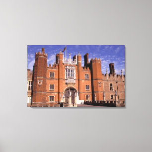 Engeland, Surrey, Hampton Court Palace. 3 Canvas Afdruk